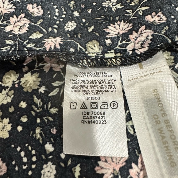 Loft Floral Wrap Dress - Picture 7 of 11